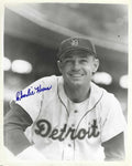 AUTOGRAPHED CHARLIE KRESS 8X10 Detroit Tigers Photo