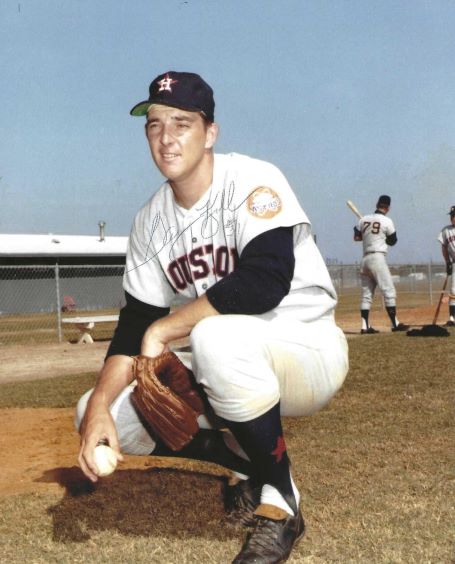 AUTOGRAPHED GARY KROLL 8X10 Houston Astros Photo
