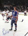 Autographed MIKE KRUSHELYNSKI 8X10 EDMONTON OILERS Photo