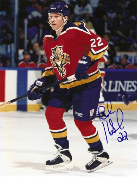 Autographed BOB KUDELSKI 8X10 Florida Panthers Photo