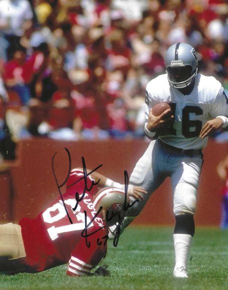 Autographed PETE KUGLER 8X10 San Francisco 49'ers Photo