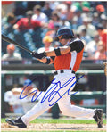 AUTOGRAPHED SIGNED photo ANDY LaROCHE LA Dodgers