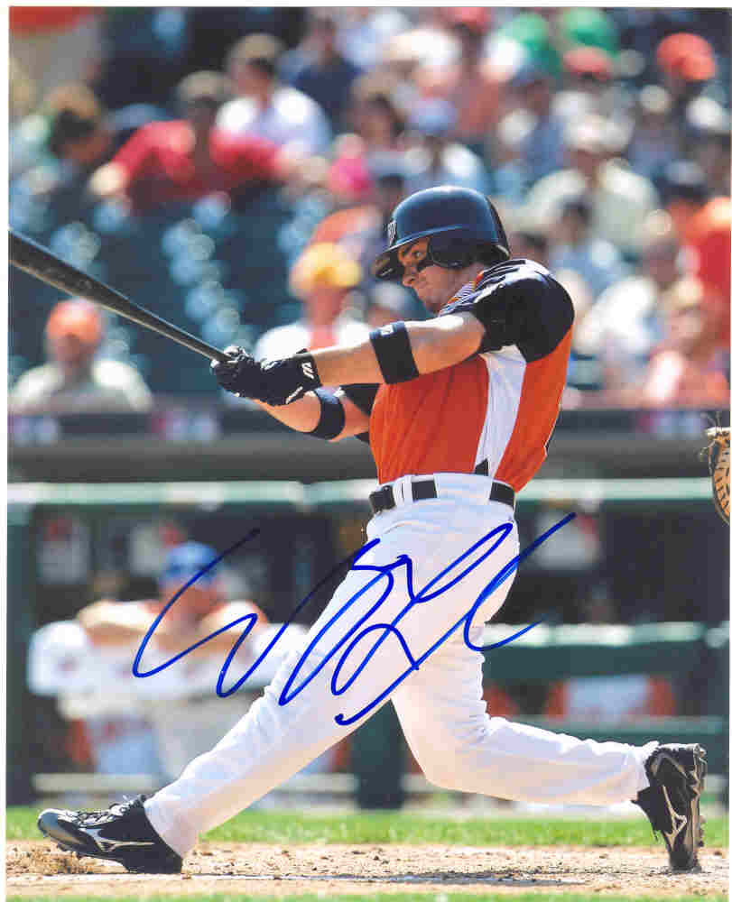 AUTOGRAPHED SIGNED photo ANDY LaROCHE LA Dodgers