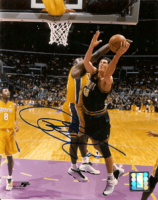 AUTOGRAPHED  photo RAEF LaFRENTZ Denver Nuggets