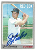 Autographed JOE LAHOUD Boston Red Sox 1970 Topps Card