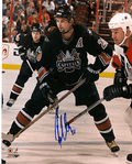 Autographed ROBERT LANG Washington Capitals photo.