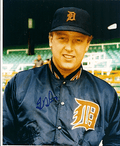 AUTOGRAPHED  photo DAVID LAPOINT  Detroit Tigers