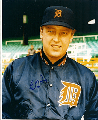 AUTOGRAPHED  photo DAVID LAPOINT  Detroit Tigers