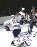 Autographed PIERRE LAROUCHE "2x SC Champs" 8X10 Montreal Canadiens Photo