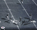 Autographed JOHNNY LATTNER 8X10 NOTRE DAME UNIVERSITY photo