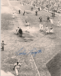 AUTOGRAPHED COOKIE LAVAGETTO 8x10 Brooklyn Dodgers photo
