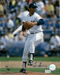 AUTOGRAPHED  photo TIM LEARY New York Yankees
