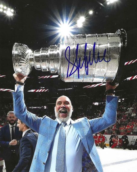 Autographed  SYLVAIN LEFEBVRE 8X10 Florida Panthers Photo