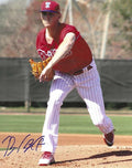 AUTOGRAPHED BRANDON LEIBRANDT 8x10 Philadelphia Phillies
