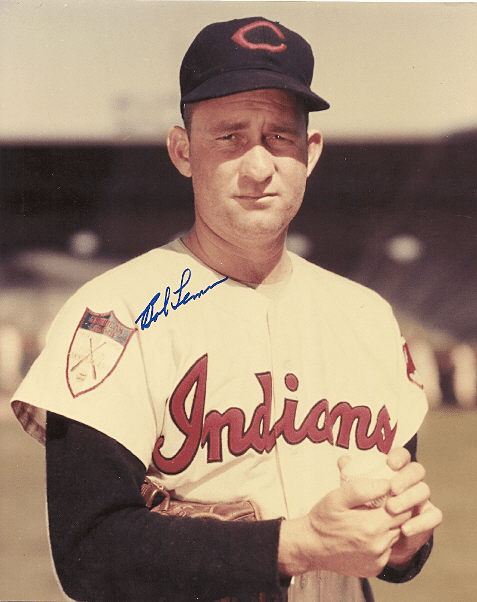 Autographed BOB LEMON 8X10 Cleveland Indians Photo