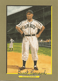 Autographed BUCK LEONARD Homestead Grays  GREAT MOMENTS Card