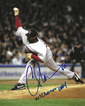 AUTOGRAPHED CURT LESKANIC 8X10  Boston Red Sox photo