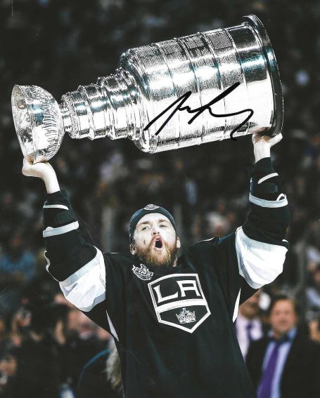 Autographed TREVOR LEWIS 8x10 Los Angeles Kings Photo
