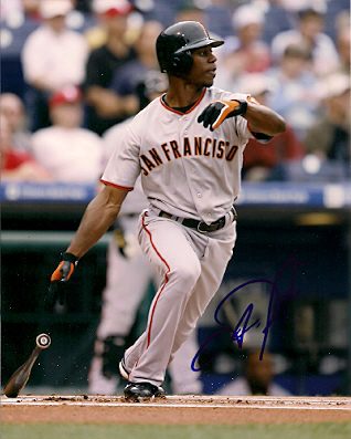 AUTOGRAPHED FRED LEWIS San Francisco Giants Photo
