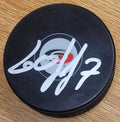 Autographed DMITRY ORLOV Carolina Hurricanes Hockey Puck