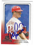 Autographed MIKE LIEBERTHAL Philadelphia Phillies 2003 Donruss Diamond Kings