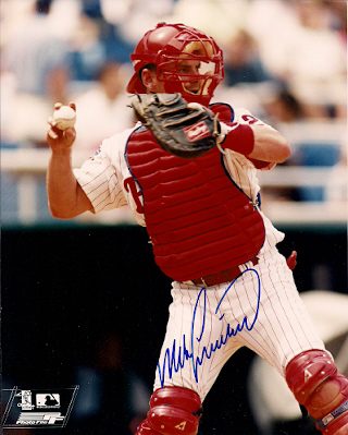 AUTOGRAPHED MIKE LIEBERTHAL 8x10 Philadelphia Phillies Photo