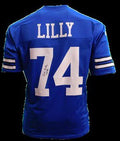 Autographed Bob Lilly Dallas Custom Jersey - with JSA COA