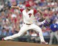 AUTOGRAPHED BEN LIVELY 8X10 Philadelphia Phillies Photo