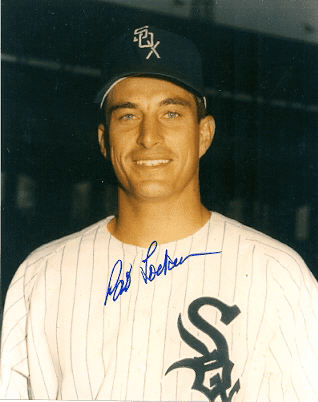 AUTOGRAPHED  photo BOB LOCKER Chicago White Sox