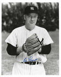 AUTOGRAPHED ED LOPAT 8X10 NEW YORK YANKEES photo