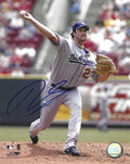 AUTOGRAPHED  DEREK LOWE 8X10 Los Angeles Dodgers photo