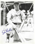 AUTOGRAPHED DON LUND 8x10 Detroit Tigers Photo