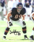 Autographed DUSTIN LYMAN 8X10 Chicago Bears Photo