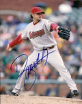 Autographed BRANDON LYON Arizona Diamondbacks Photo
