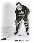 Autographed GUS BODNAR  8X10 Toronto Maple Leafs photo