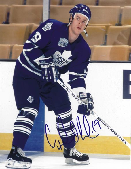 Autographed FREDRIK MODIN 8x10 Toronto Maple Leafs Photo