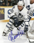 Autographed DMITRY YUSHKEVICH 8x10 Toronto Maple Leafs  photo