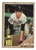 Autographed J.C. MARTIN Chicago White Sox 1962 Topps Card