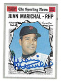 Autographed JUAN MARICHAL San Francisco Giants 1970 Topp Card