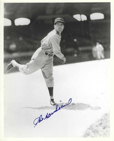 AUTOGRAPHED PHIL MARCHILDON 8x10 Philadelphia A's Photo