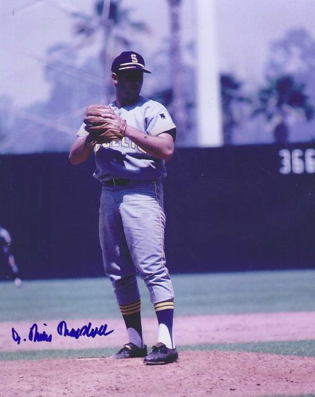 Autographed DR MIKE MARSHALL 8X10 Seattle Pilots Photo