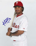 AUTOGRAPHED MICHAEL MARTINEZ  8X10  Philadelphia Phillies Photo