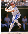 AUTOGRAPHED  photo CARMELO MARTINEZ Philadelphia Phillies