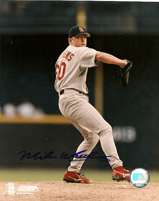 AUTOGRAPHED  MIKE MATTHEWS St. Louis Cardinals photo
