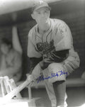 AUTOGRAPHED MAURICE "PINKY" MAY 8x10 Philadelphia Phillies Photo