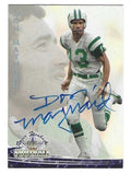 Autographed  DON MAYNARD New York Jets 1994 Ted Williams Card Company Card