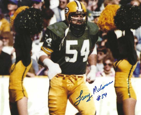 Autographed LARRY MCCARREN 8X10 Green Bay Packers Photo
