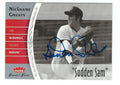 Autographed SAM MCDOWELL Cleveland Indians 2006 FLEER GREATS of the GAME CARD