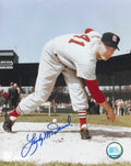 AUTOGRAPHED  LINDY McDANIEL St. Louis Cardinals 8x10 Photo
