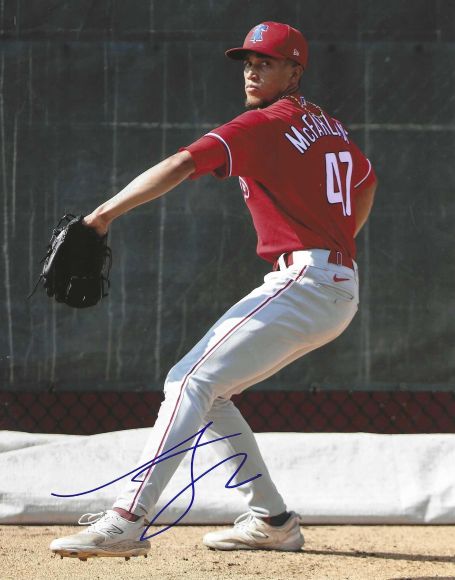 AUTOGRAPHED ALEX MCFARLANE Philadelphia Phillies 8x10 Photo